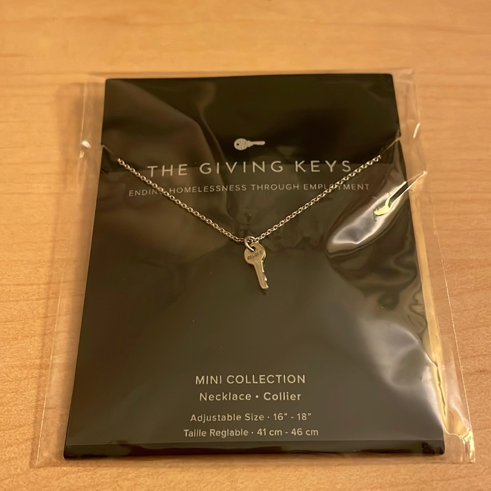 The Giving Keys necklace